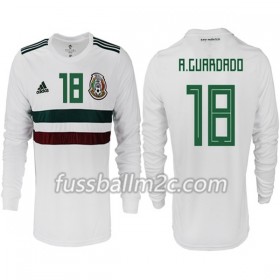 Fußballtrikots Mexiko A.GUARDADO 18 Auswärts Trikotsatz WM 2018 Langarm